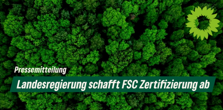 Landesregierung schafft FSC im Staatswald ab