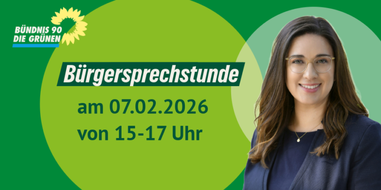 Ich lade Sie herzlich ein zur Sprechstunde Politik!