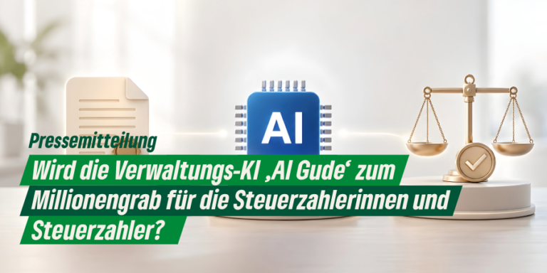 Wird die Verwaltungs-KI ‚Al Gude‘ zum Millionengrab für die Steuerzahlerinnen und Steuerzahler?